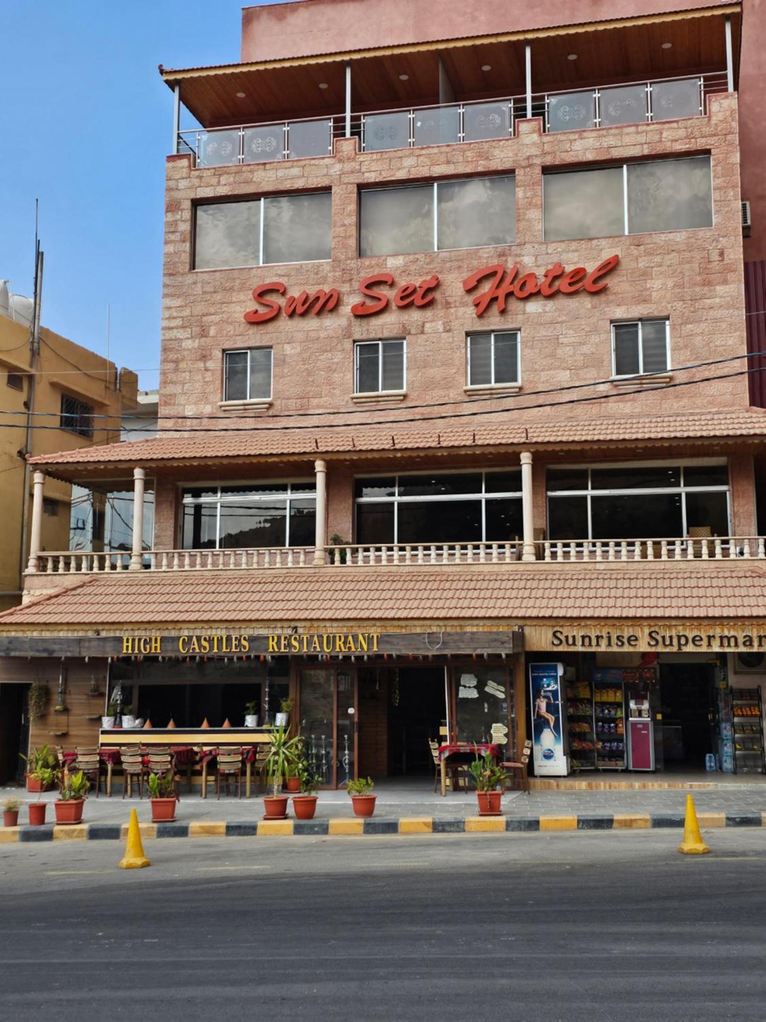 Sunset Hotel Wadi Musa Exterior foto